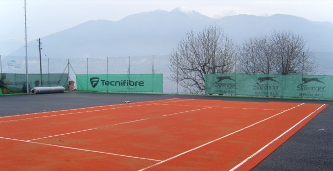 Artificial Clay Tennis Courts in Upton
