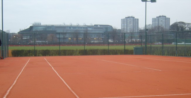 Artificial Clay Tennis Surfaces in Norton