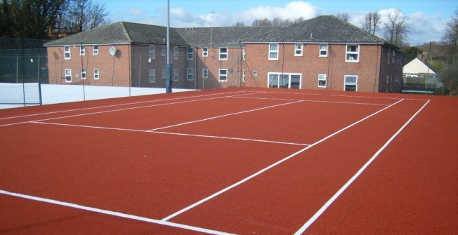 Synthetic Clay Courts in Upton