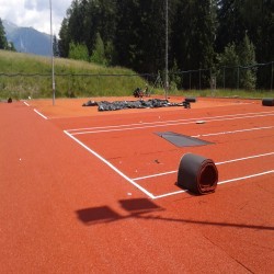 Artificial Clay Tennis Courts in Ardverikie 4
